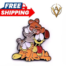 Classic Cartoon Cat Dog Enamel Pin Character Lapel Collectibles FREE SHIPPING