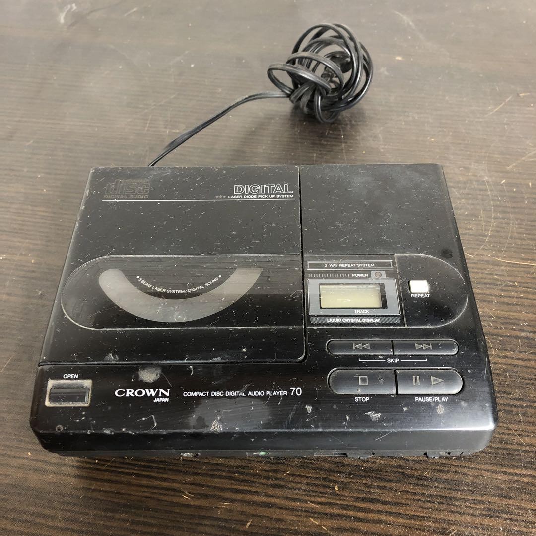 CROWN JAPAN CD-70 CDプレーヤー Crown Japan Cd-70 Cd Player Vintage Audio Home Stereo