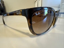 Ray-Ban RB4167 Brown Gradient Lenses Polished Light Havana Tortoise Frame #N10