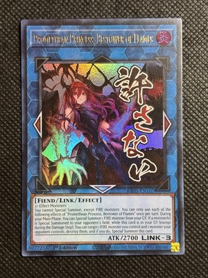 YuGiOh! Promethean Princess Bestower of Flames RA05-EN107 Ultra Rare 1st Ed NM