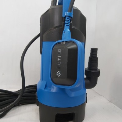 FOTING 900W 28000 L/H Tauchpumpe Wasserpumpe mit Schwimmerschalter Schmutz-/Sauberwasser