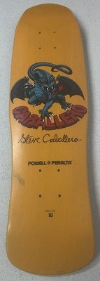 Powell Peralta Caballero Dragon II Skateboard Deck Yellow - 10 x 29.75