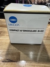 BRAND NEW Minolta Compact AF- 10x23 5.3* Binoculars for Sports/Birding w/ Case