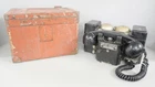 Intact WW2 Era Set F Mk IIl British Army Military Bakelite Field Telephone &case