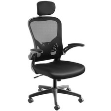 Bürostuhl Ergonomisch Chefsessel Kopfstütze Drehstuhl Schreibtischstuhl PC Stuhl