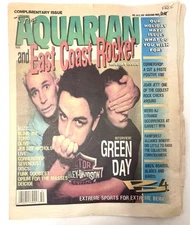 RARE Vintage 1997 The Aquarian & East Coast Rocker Holiday Issue! GREEN DAY