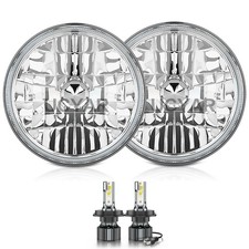 7 Inch Round Led Headlight for Off-road Compatible for Ford Mustang Headlight...