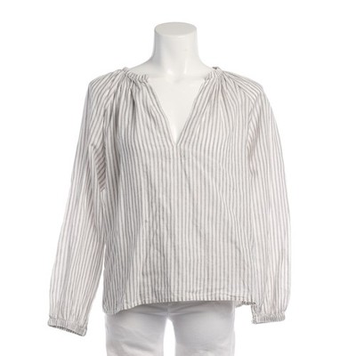 Bluse Nili Lotan Weiß Grau XS