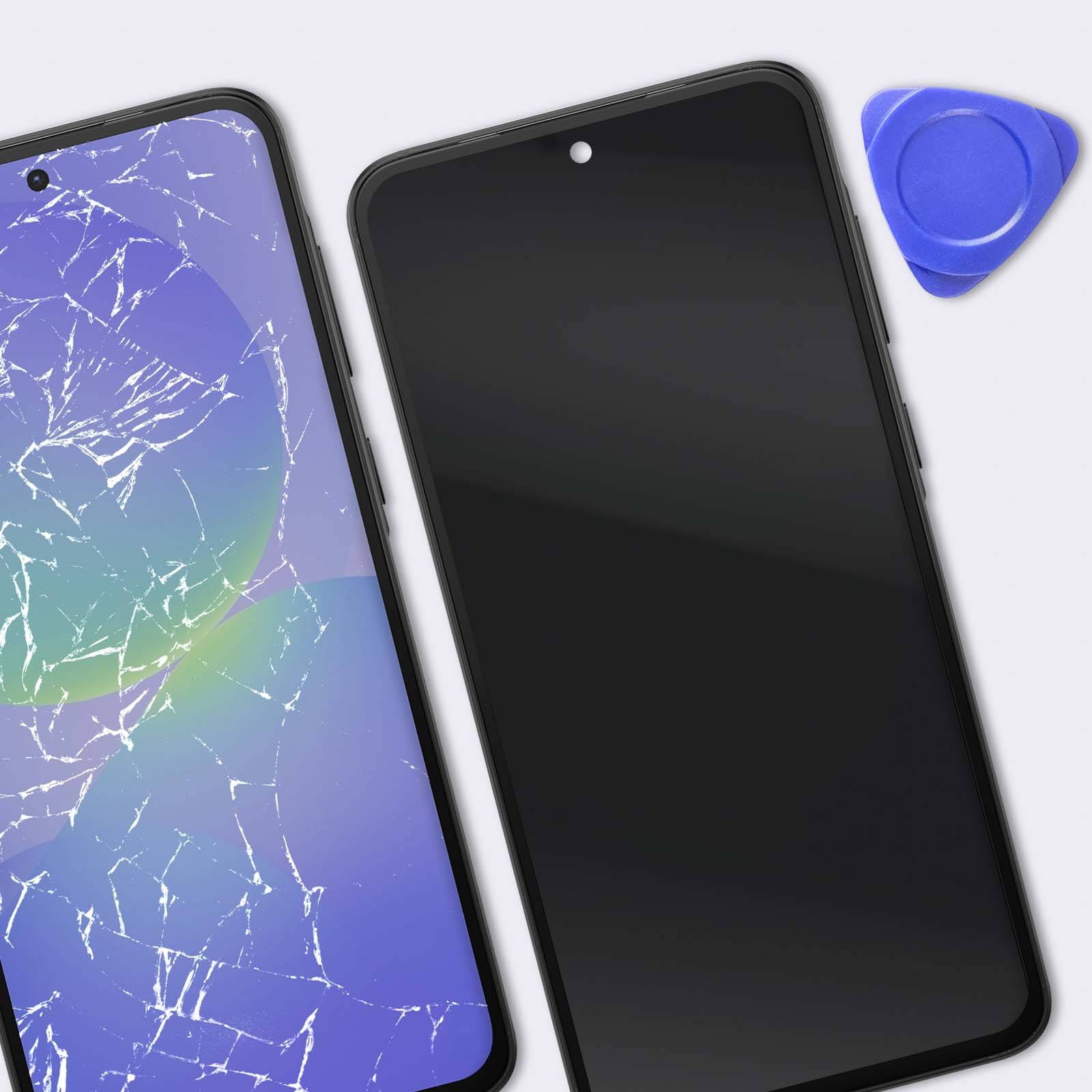 Écran pour Galaxy A36 OLED complet pour rénover un téléphone rayé