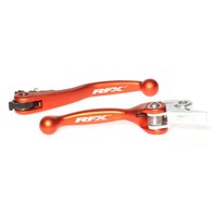 RFX Race Geschmiedeter Flexibler Hebelsatz (Orange) FüR KTM 200 EXC 2014-16