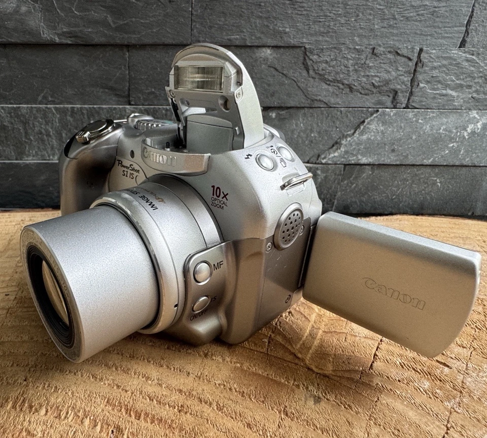 Canon PowerShot Digitalkamera S1 IS silber 3,2 MP 10x optischer Zoom - Bild 4 von 4