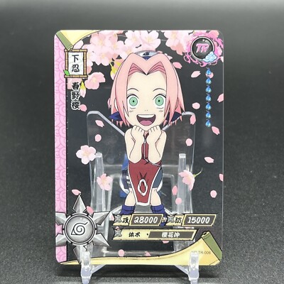 Sakura Haruno NR-TR-006 T3W1 Naruto Kayou Card | eBay
