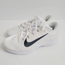 Nike Womens Zoom Vapor Court 12 HC Tennis Shoes FV5554-100 Size 6 White
