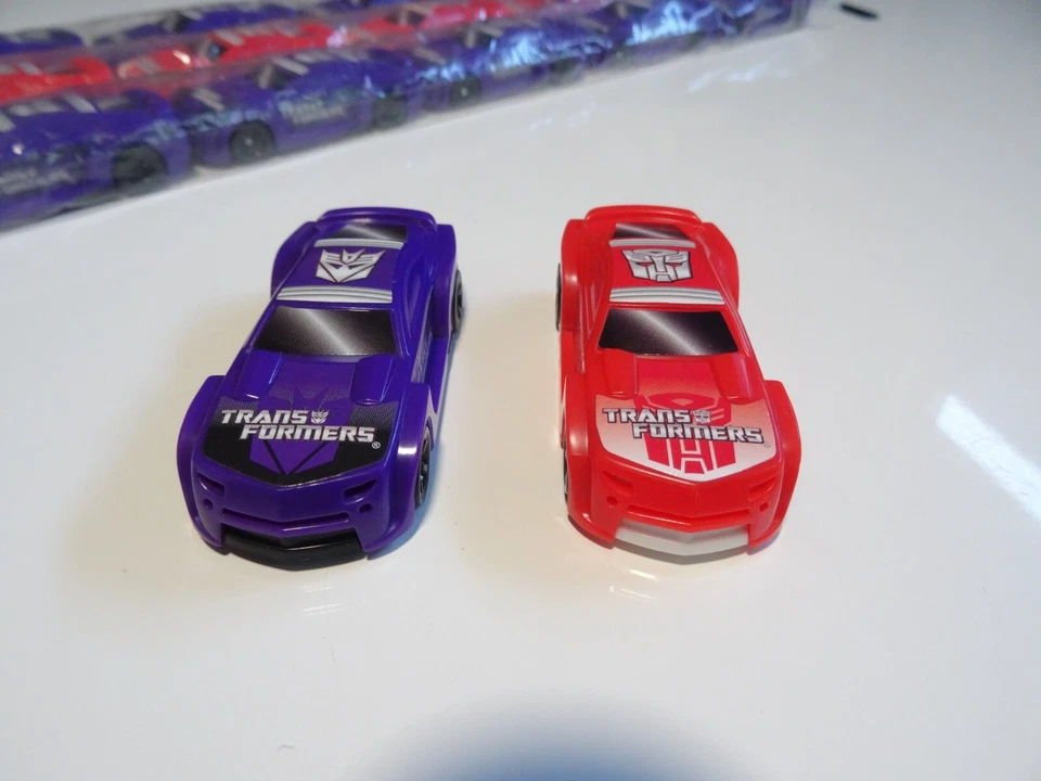 NEW LOT OF 18 CARS Transformers Hasbro RED &Purple Car For Energizer H#3 - Image 3 of 4
