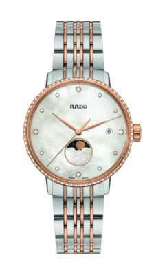 RADO sapphire crystal レディース腕時計　黒×ゴールドカラー RADO sapphire crystal レディース腕時計 黒×ゴールドカラー