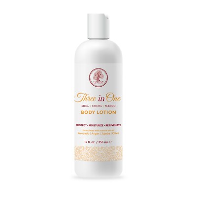 Three in One Body Butter Lotion Shea Butter Mango Butter Cocoa Butter Madina 