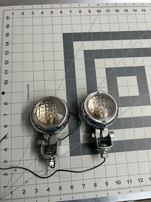 RARE 2-pack VINTAGE OHIO genuine Amish Buggy Lights 1970's 80's