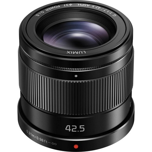 Panasonic LUMIX G 42.5mm f/1.7 Aspherical Lens for Micro Four Thirds #H-HS043K - Picture 1 of 5