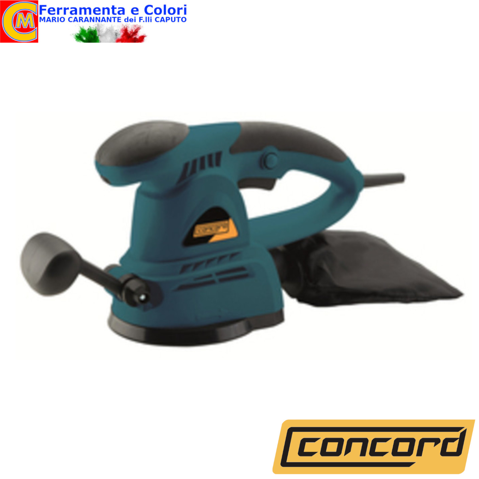 Levigatrice CONCORD 430W RS004 | Sistema Roto-Orbitale Regolabile 150mm
