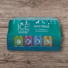 Sparkling Ice +Caffeine, Antioxidants, Vitamins, Zero Sugar,16 fl oz(Pack of 12)