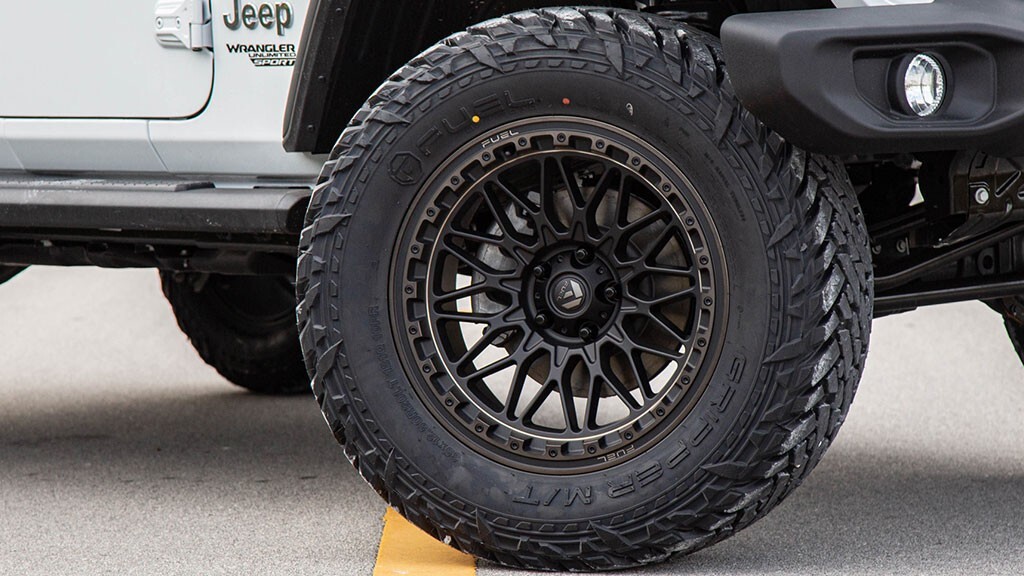 20" Fuel Wheels D759 Trigger Matte Black with Dark Tint OffRoad Rims