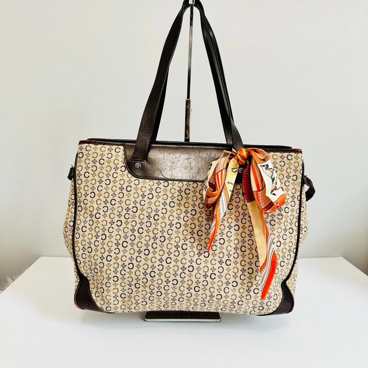 vintage monogram tote