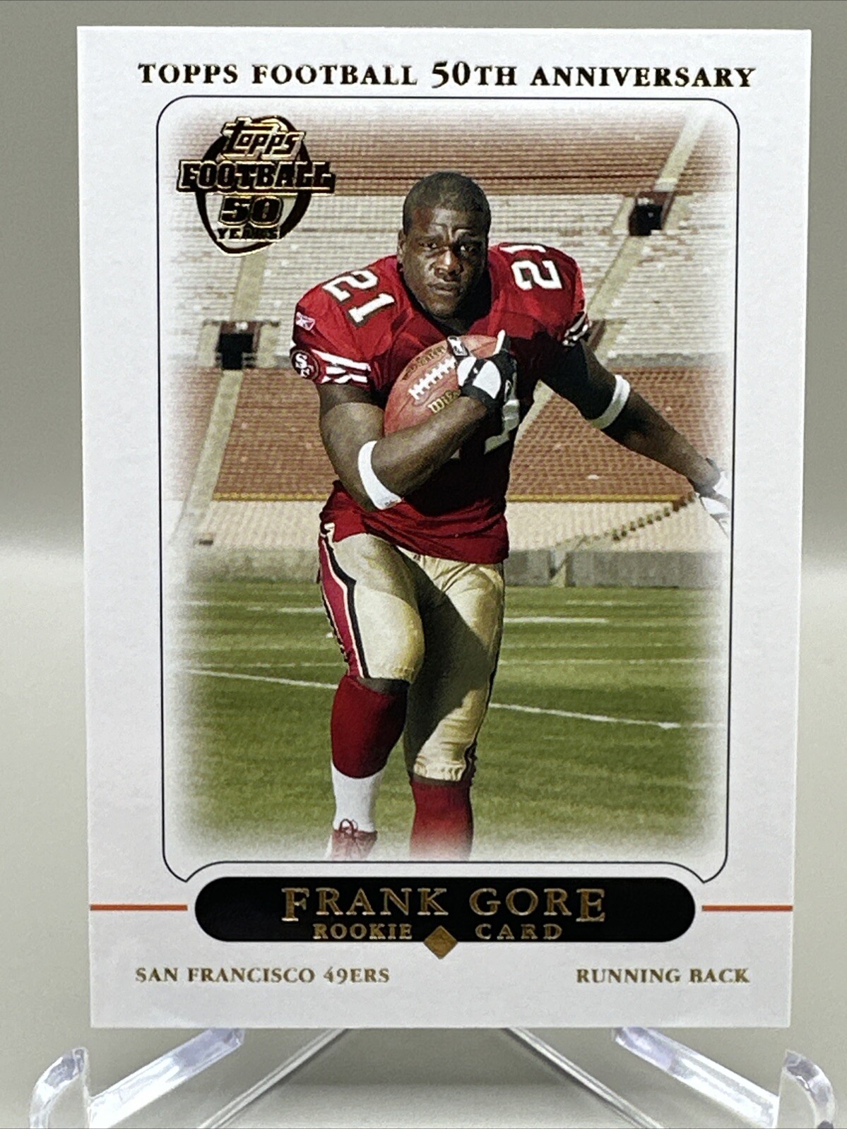 2005 Topps Frank Gore (RC) #418 San Francisco 49ers