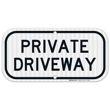 Private Driveway Sign,