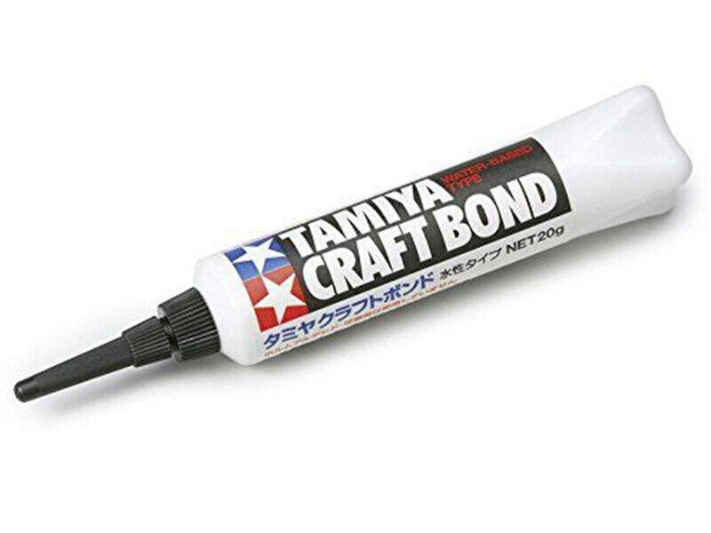 タマリダーツ　ホワイトゴールド TAMIYA CRAFT BOND WATER BASED CLEAR GLUE / CEMENT 20G #87078