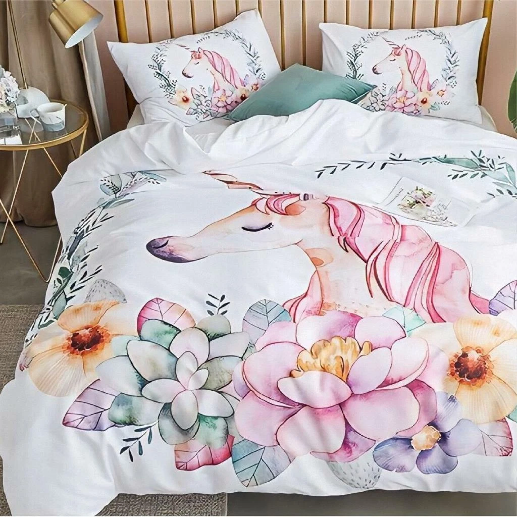 Unicorn single quilt clearance cover