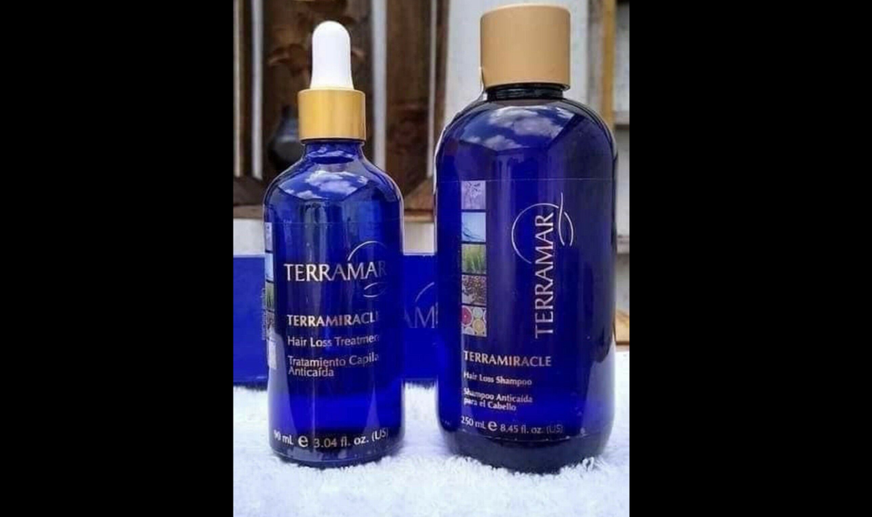 TERRAMAR Shampoo And Treatment KIT Terramiracle Hair Loss NEW
