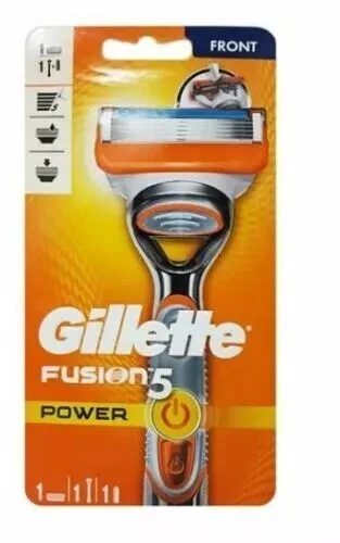 GILLETE gillette fusion 5 power razor battery powered with soothing micropulses