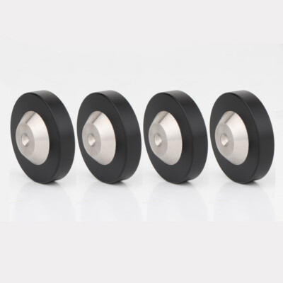 4PCS HiFi Audio Base Pads Isolation Stand Feet 39x13mm for Speaker AMP CD Player