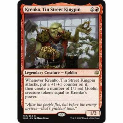 1x KRENKO, TIN STREET KINGPIN - Sparks/List/Commander MTG - Magic the Gathering