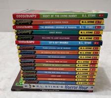 R.L. Stine’s Goosebumps Monster Survival Guide, Horror Hour - Lot of 18 pb Books