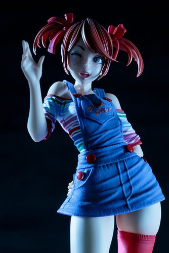 PSL Kotobukiya HORROR BISHOUJO Child's Play Bride of Chucky Chucky 1/7 PRE ORDER - Picture 17 of 19