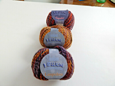 Cascade Lampedusa yarn Bollicine  50% wool 25% alpaca 25% acrylic  SOFT 3 colors