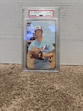 1971 Topps Baseball Cards Super #28 Carl Morton PSA 6 Montreal Expos 42058251