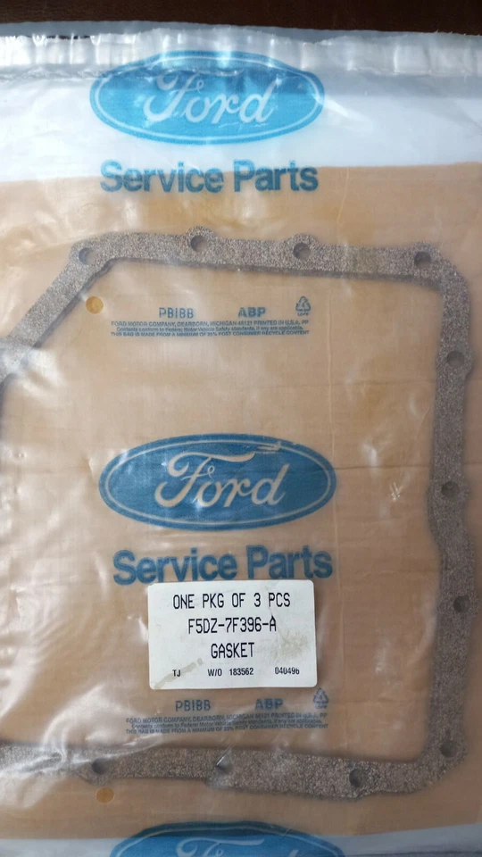 Junta de caja de transmisión Ford F5DZ-7F396-A 2 4at ax4n 4at Ax4s   Foto 3 de 3