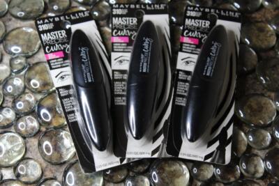 Lot Of 3 Maybelline Master Precise CURVY Liquid Eyeliner New & Sealed #310 BLACK