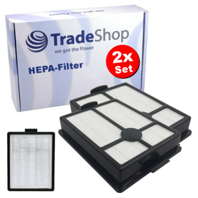 2x HEPA Ersatz Filter für Rainbow Rexair Staubsauger der Serie E - R7292 R12107B