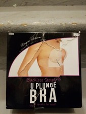 NEW Fashion Forms Women's U-Plunge Adhesive Strapless Backless Bra Size B Cup