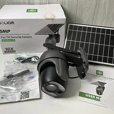 SOLIOM S600-C10X 4G LTE  Solar Cellular Security Camera - BOX WEAR