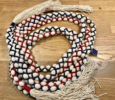 Vintage Trio Hattie Carnegie Laced CottonRope Belts Freesize