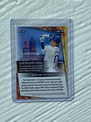 Shohei Ohtani 2024 Leaf Trading Cards National Exclusive VIP LA