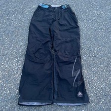 Vintage y2k nike acg black storm fit flare pants