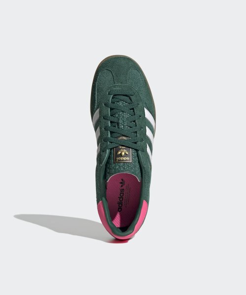 New Adidas Women's Gazelle Indoor Shoes - Collegiate Green