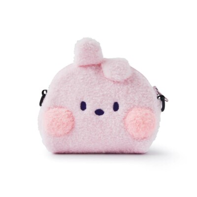 BT21 minini クリアポケットぬいぐるみバッグ COOKY おまけ付き♡ BT21 Official Merchandise Cooky Character Cute Mini Crossbody