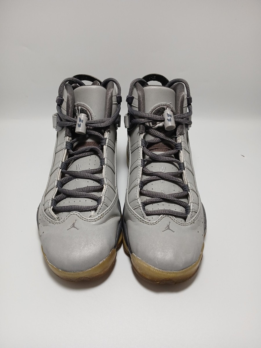 Nike Air Jordan Rings Size 6Y GS 3M Metallic Silver 323419 002