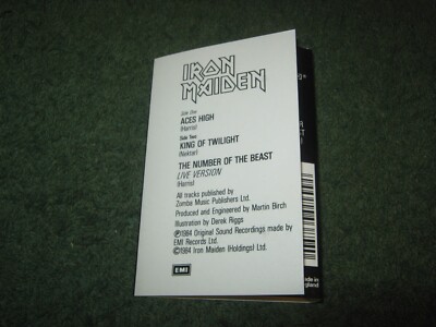 Iron Maiden - Aces High (cassette single) | eBay